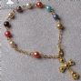 rosary bracelet,wrap rosary,bead wrist rosary